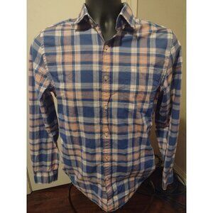 Vineyard Vines Slim Fit Murray Shirt Long Sleeve Pink Blue XS Cotton Whale Logo